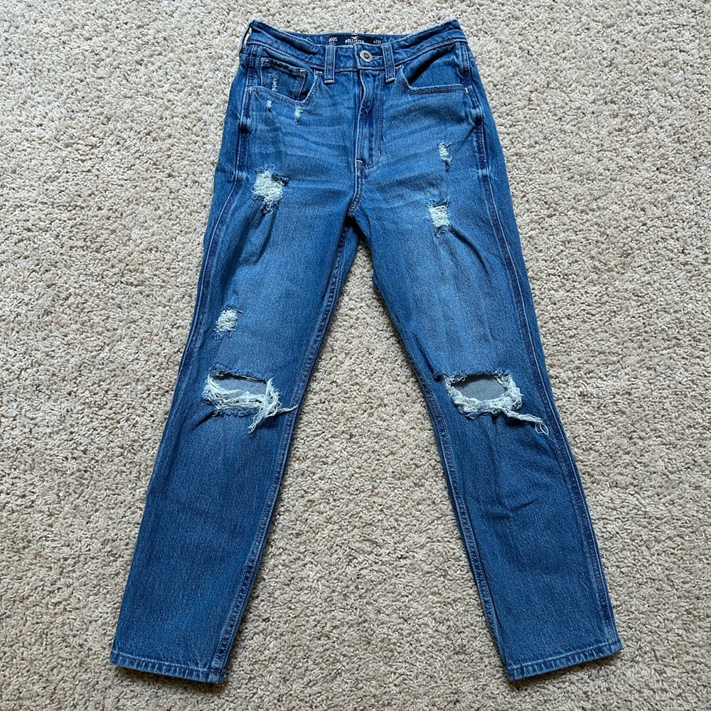 Hollister Women's High Rise Jeans - Blue